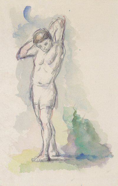 Baigneur debout - Paul Cézanne